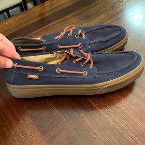 Vans size 10 boat shoes